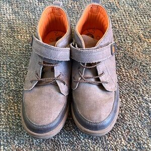 Stride Rite Gray and Orange Kids Shoes
